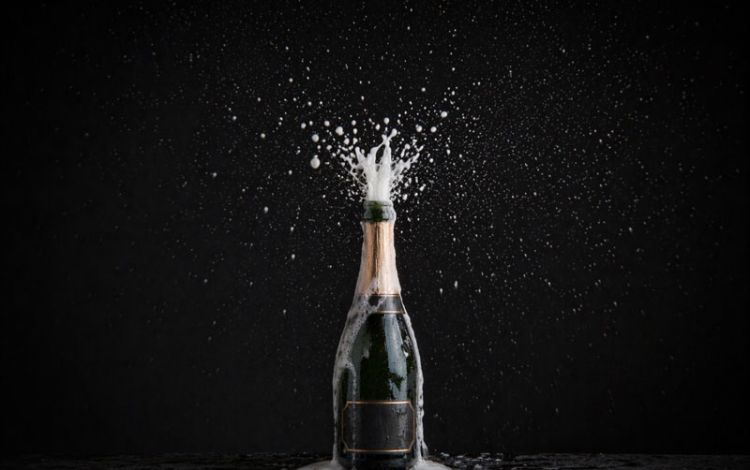 Gushing – das Schaumweingewitter